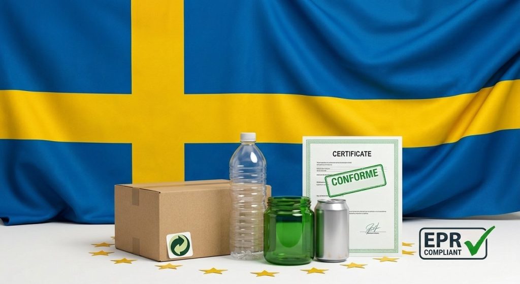 EPR-Herstellerpflichten in Schweden: Gesetzliche Compliance und Vorgaben für Verpackungen auf dem schwedischen Markt